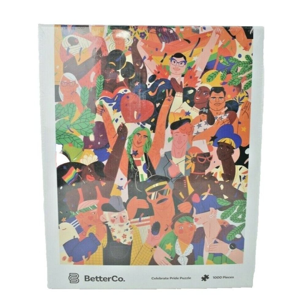 Celebrate Pride Puzzle by Mara Drozdova 1000 Piece Better Co Jigsaw Puzzle New